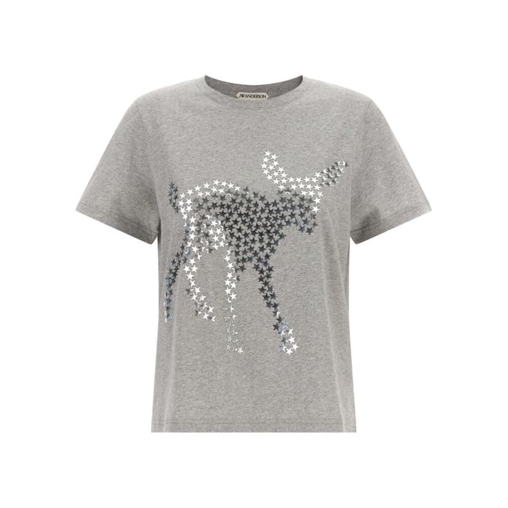 J.W.Anderson Gray Cotton Women's T-Shirt